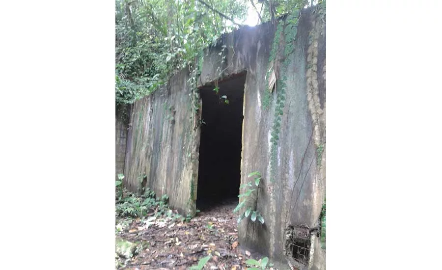 U.S. military bunker