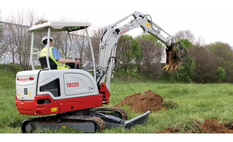 TB225 compact hydraulic excavator