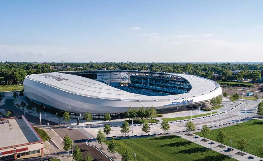 Allianz Field in St. Paul, Minn.