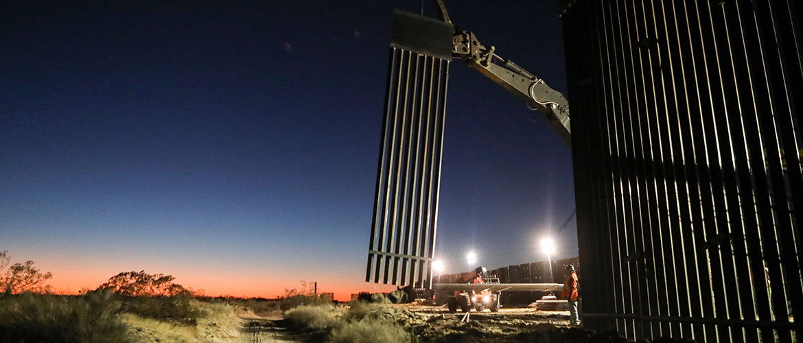 Biden Halts Federally Funded Border Wall Construction 2021 01 23 Engineering News Record