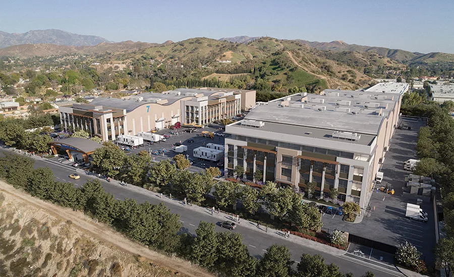 movie studio construction