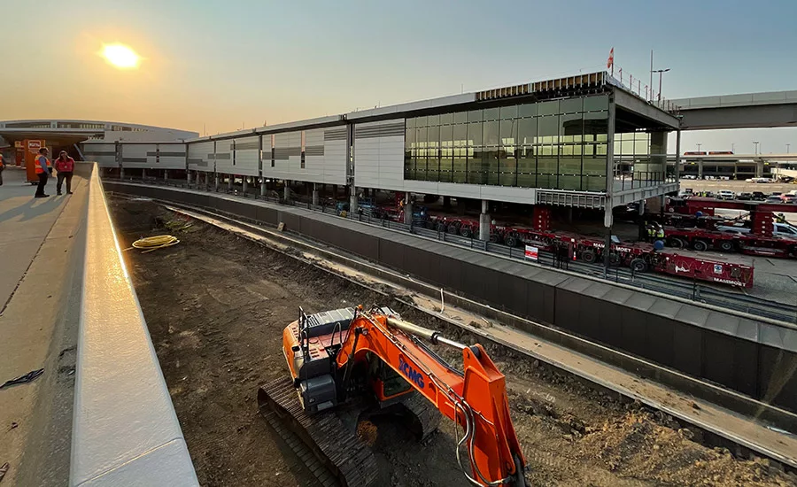  Modular construction at Dallas Fort Worth International Airport