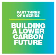 building a lower carbon future