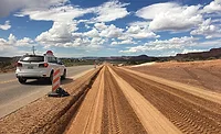 car and road