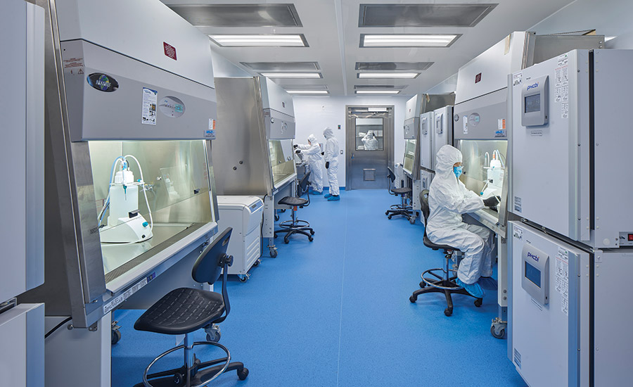National Institutes of Health NCI Building T30 Cell Processing Modular Facility 