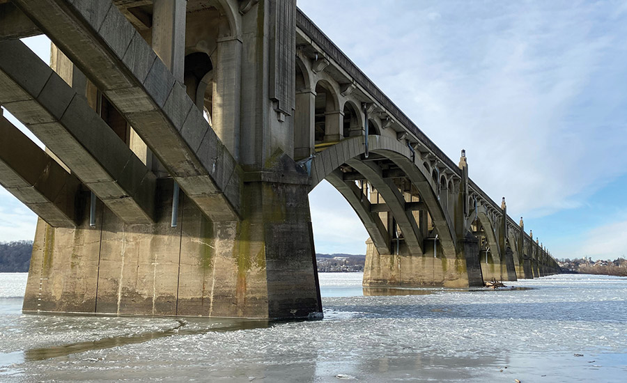 bridge in need of repair