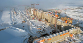 dam construction in Canada