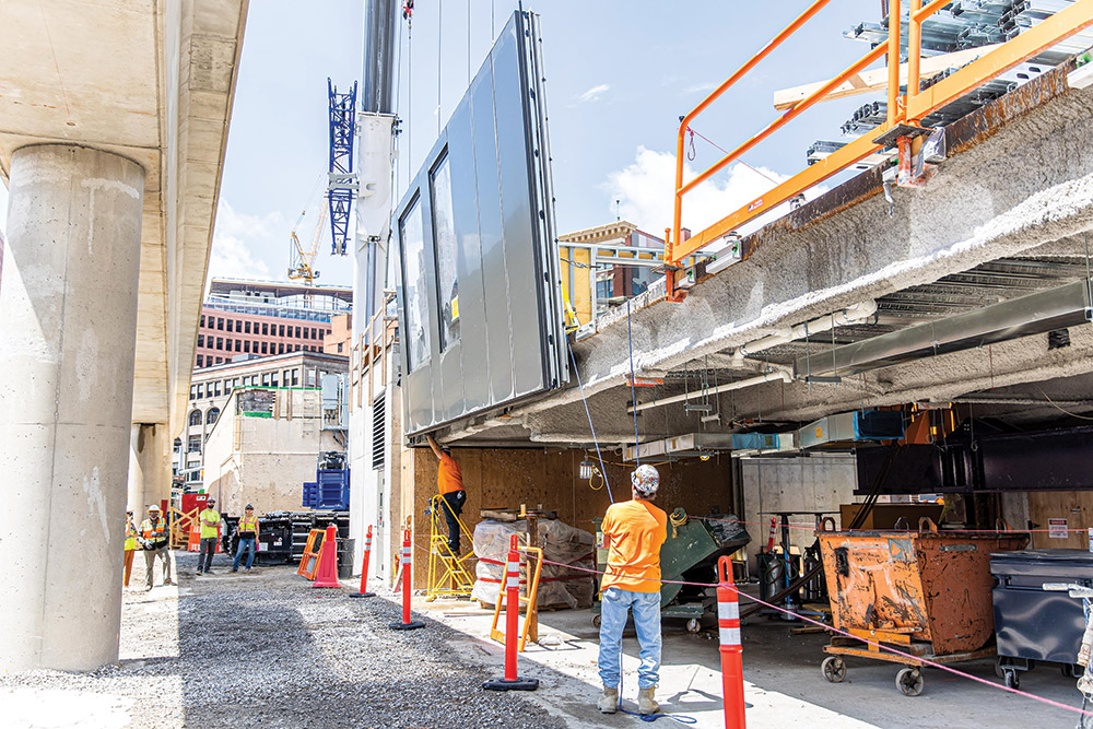 Prefabricated exterior panels