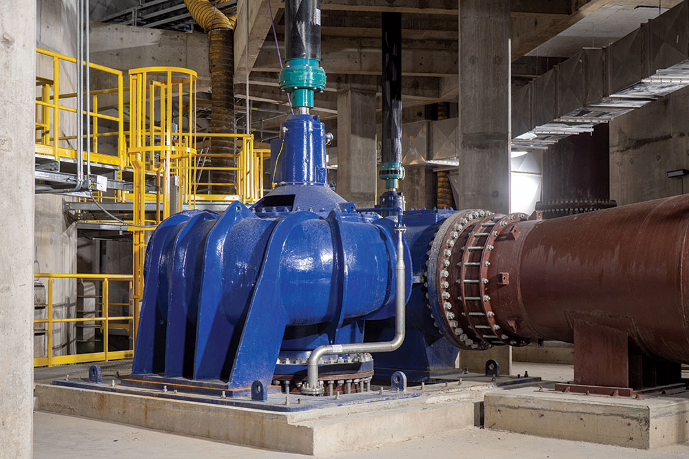 pumping station