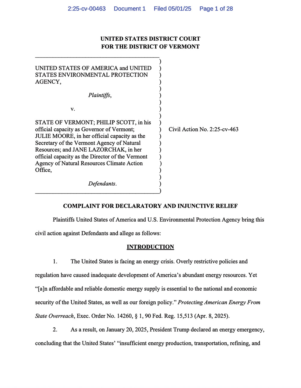 Climate Superfund Act