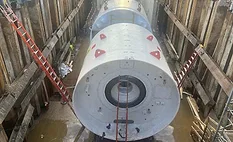 The tunnel boring machine