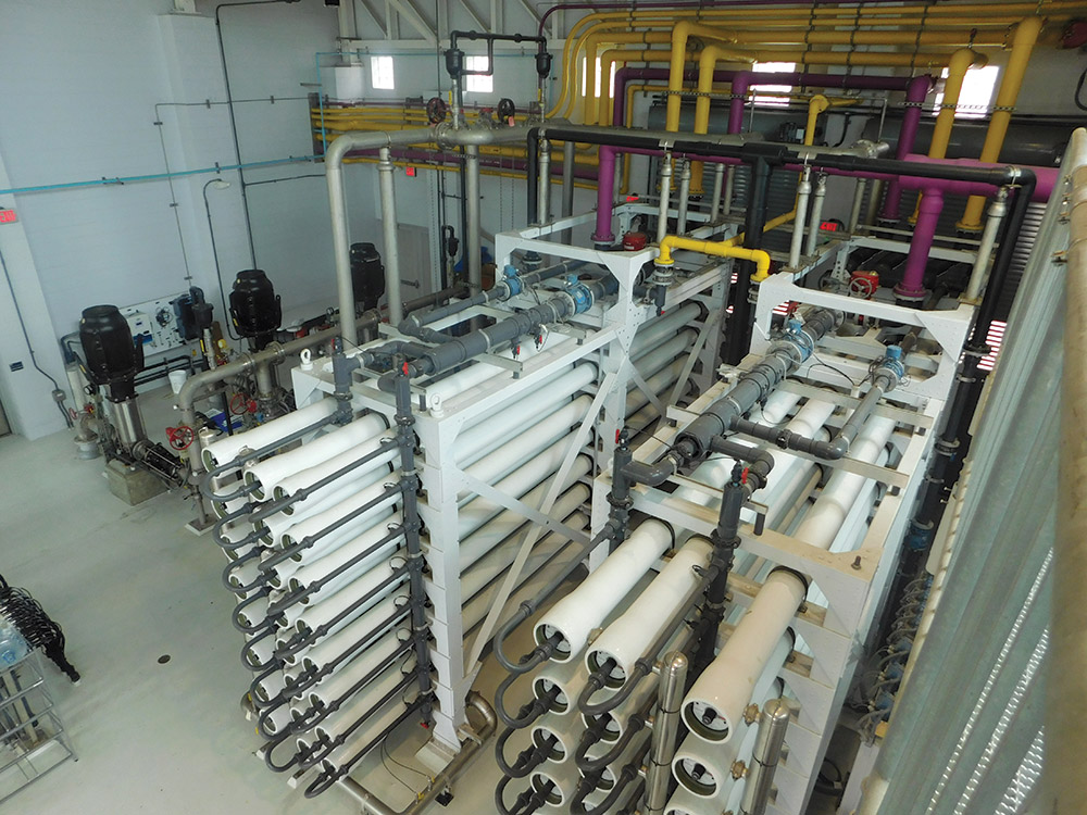 purification facility at Hyperion