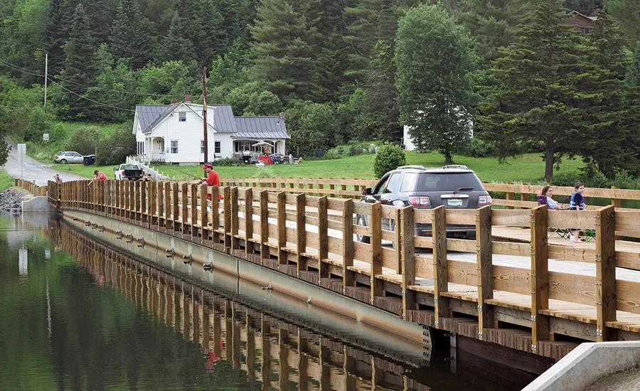 Brookfield Floating Bridge