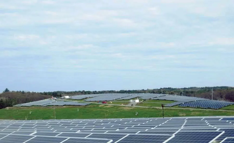 Shaffer Landfill Solar Panels