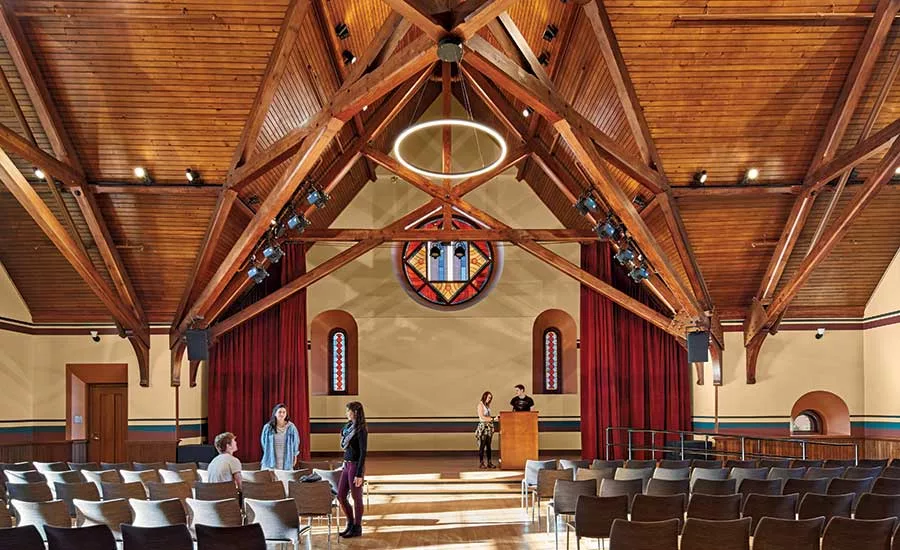 Old Chapel at UMass Amherst Restoration