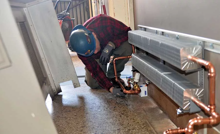 Fit custom hot water radiators