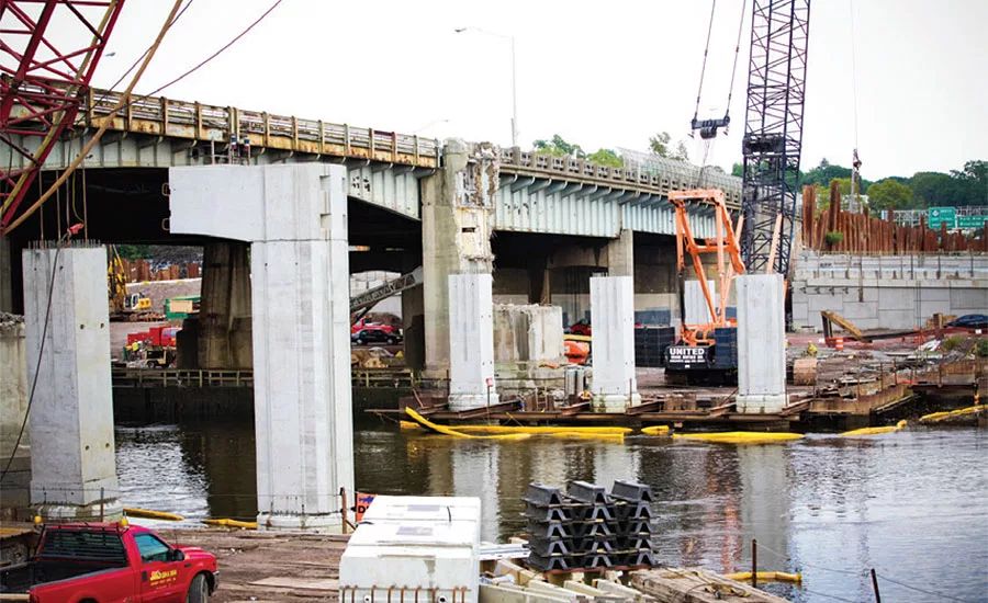 ROUTE 3 OVER THE PASSAIC RIVER BRIDGE