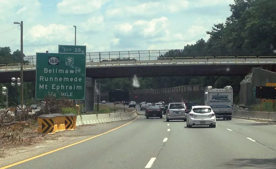 Route 42 and I-295