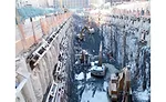 Houston Yards rock excavation