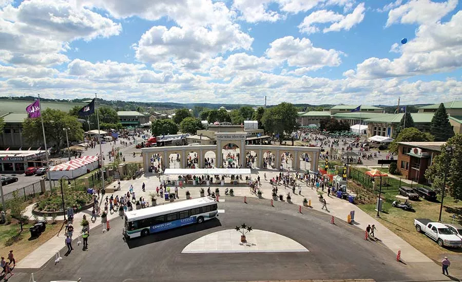 New York State Fairgrounds entrance