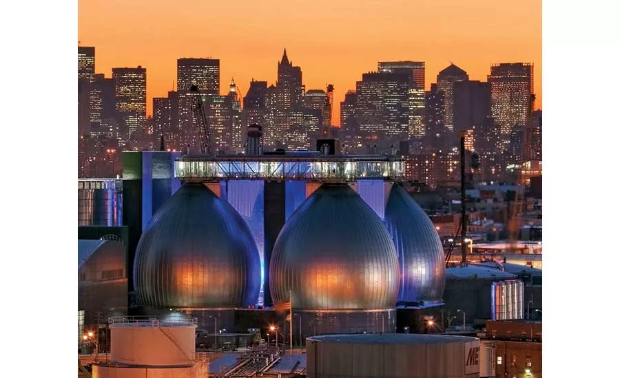 Newtown Creek wastewater treatment plant
