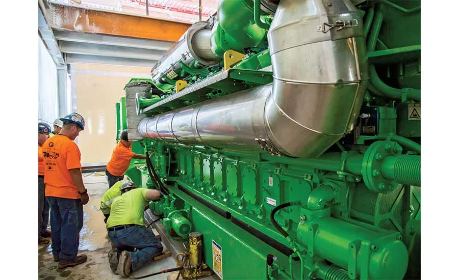 Cleaner-burning cogeneration power system