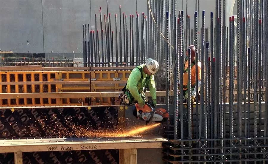 Cutting rebar