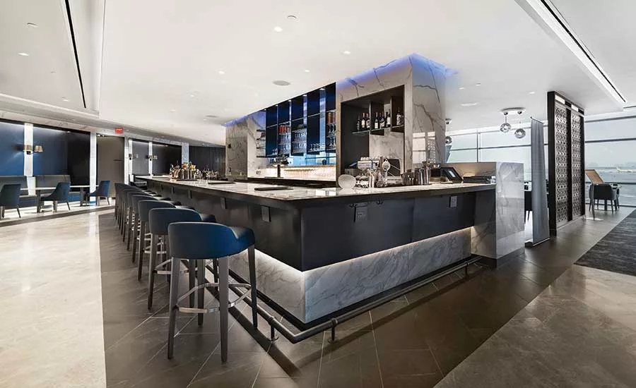 United Airlines’ United Polaris business class facility