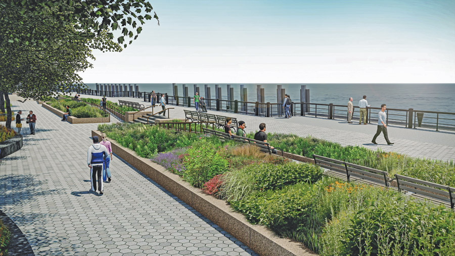 Lower Manhattan Coastal Resiliency project