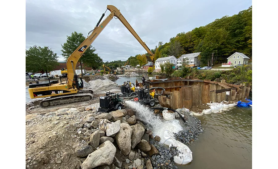 long reach excavator