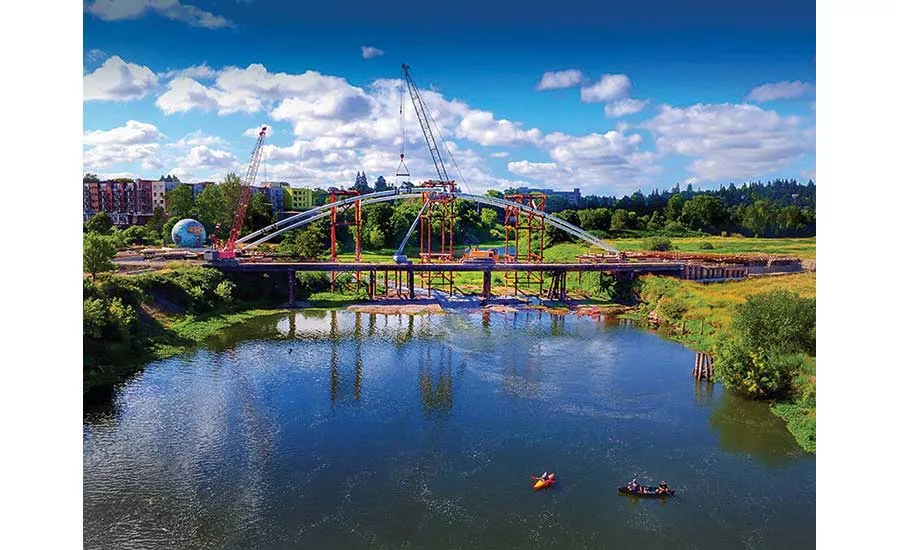 Peter Courtney Minto Island Bicycle & Pedestrian Bridge
