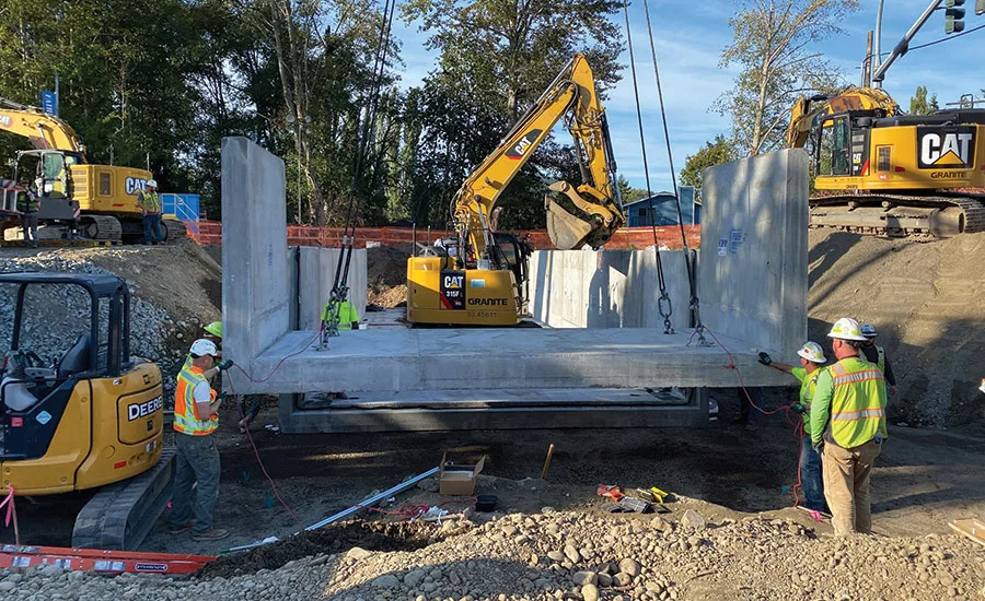 I-5 & SR 11, Padden Creek Fish Passage Design Build Project