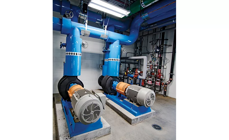 Cummins water plant and piping system