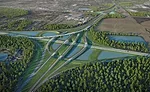 Interstate 95/I-295 North Interchange