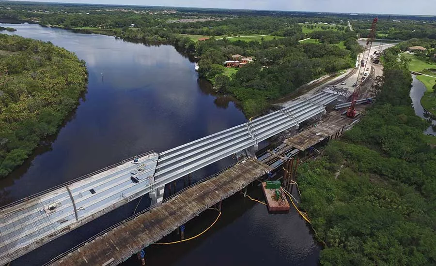 Fort Hamer Bridge Project with Road Improvements