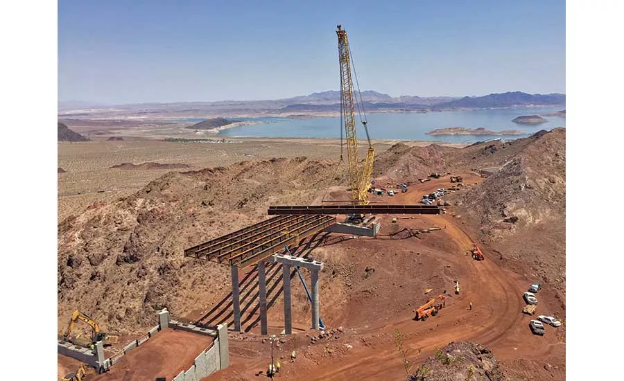 Construction on Interstate 11