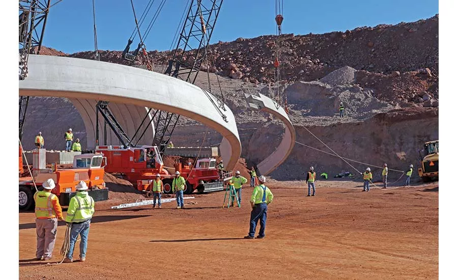 Construction on Interstate 11