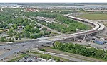 Port of Charleston with Interstate 26