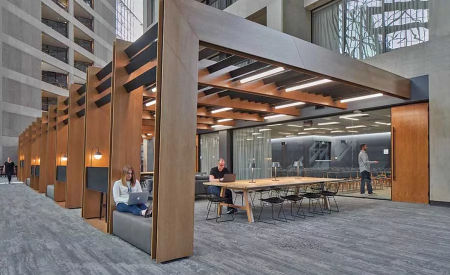 CNN Diner, Atrium and Entry, and Terrace Renovations
