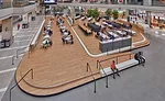 CNN Diner, Atrium and Entry, and Terrace Renovations