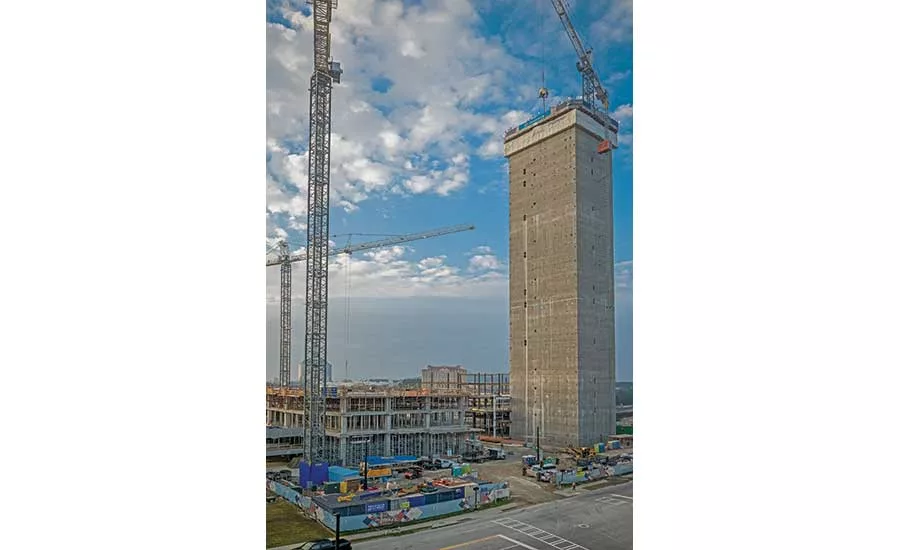 Elevator test tower