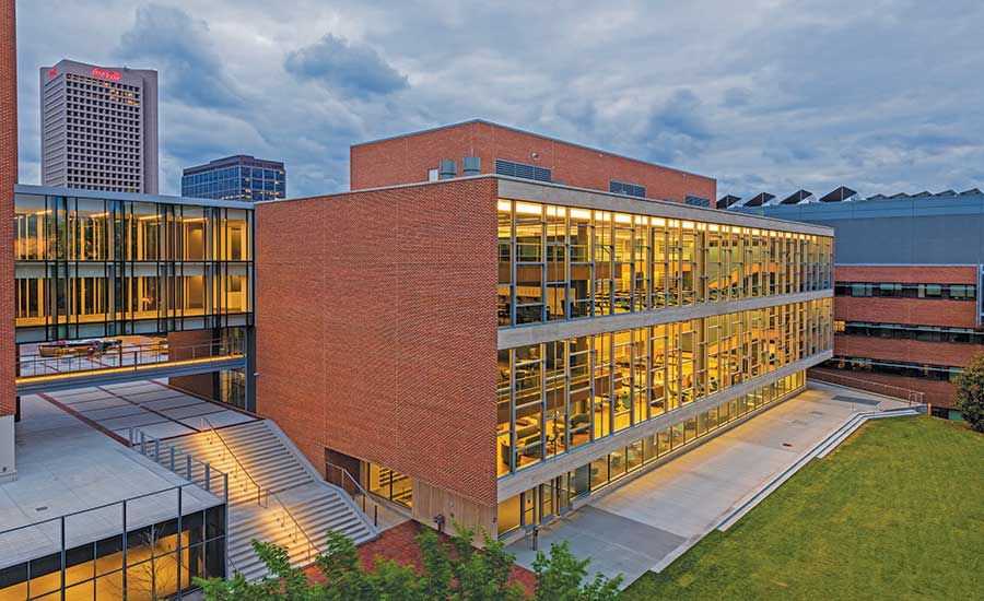 Higher Educationresearch Award Of Merit Georgia Tech Library Renewal 2020-10-29 Engineering News-record