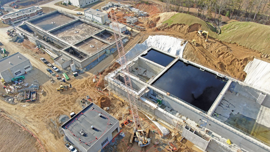 Charlotte Water’s Killian Creek Wastewater Treatment Plant