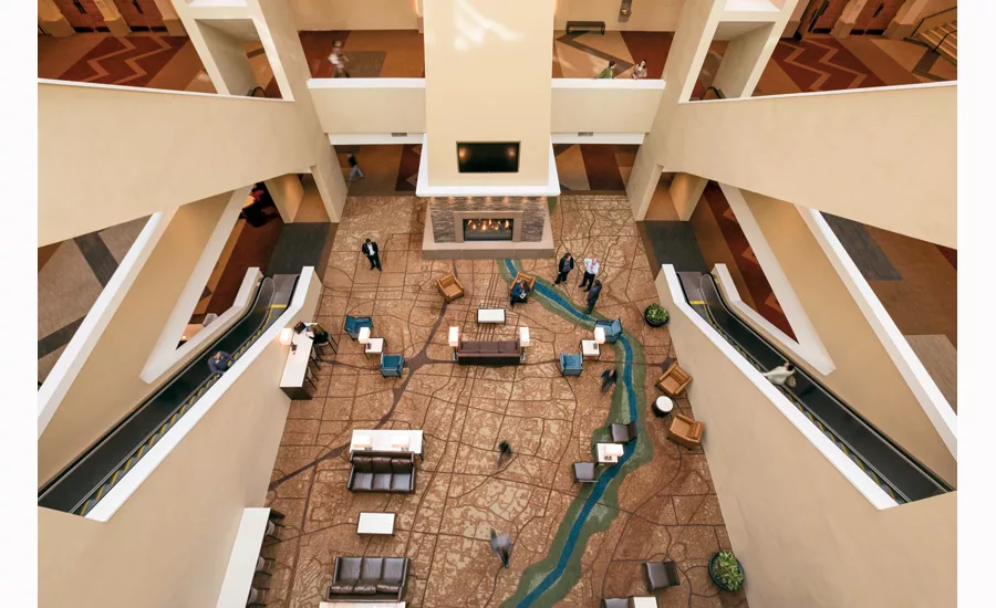 Albuquerque Convention Center interior 2