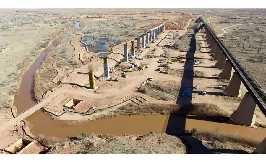 BNSF Railway Fort Sumner Double Track and Pecos River Bridge