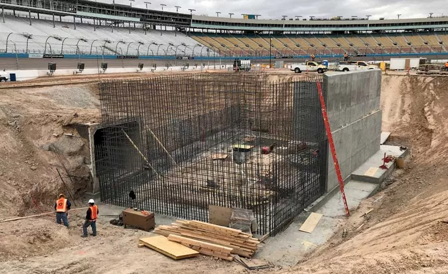 ISM Raceway vomitorium