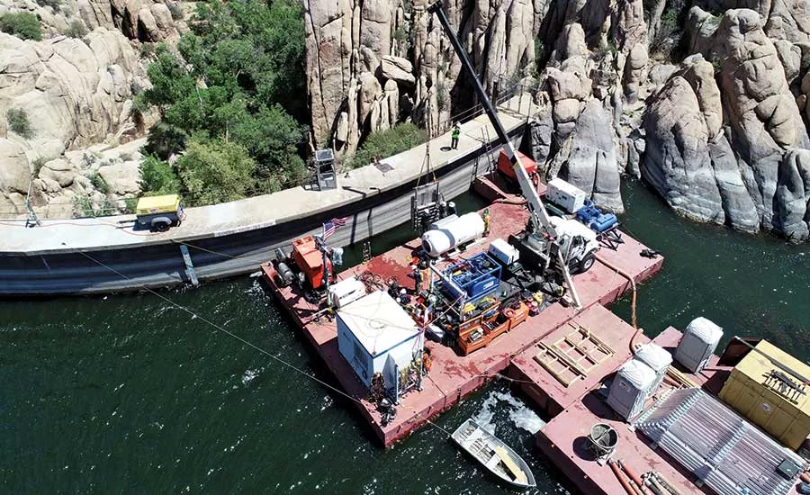 Granite Creek Dam's new gate