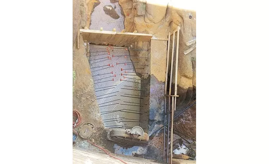 Granite Creek Dam project’s first phase