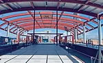 Rental car facility station
