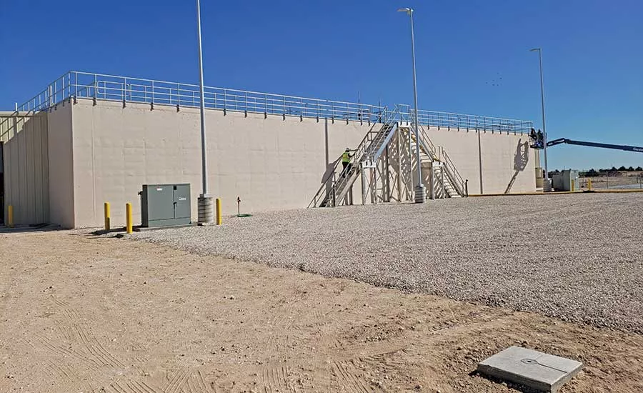 6.4-mgd Water Reclamation Facility in Hobbs